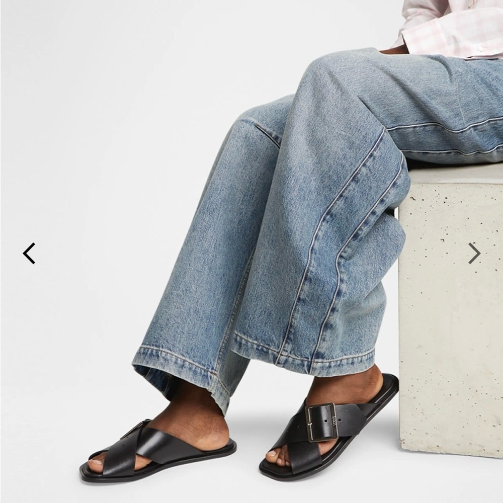 Women’s Loewe Petal Buckle Slides